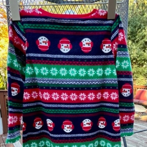 Toddler Girls Nightgown & Doll Gown Pajamas Set size 3T Showman/Snowflake Theme - Picture 3 of 5